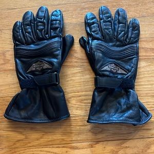 Harley- Davidson Black Leather riding gloves 2XL